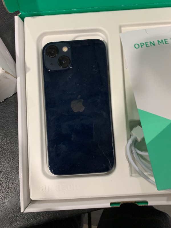 Photo 1 of Apple iPhone 13, 128GB, Midnight - Unlocked (Renewed Premium)