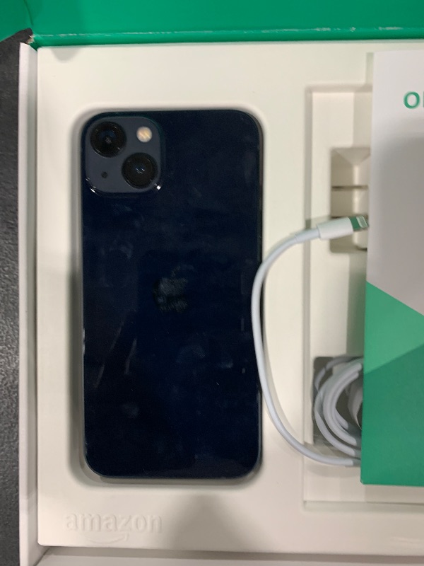 Photo 1 of Apple iPhone 13, 128GB, Midnight - Unlocked (Renewed Premium)