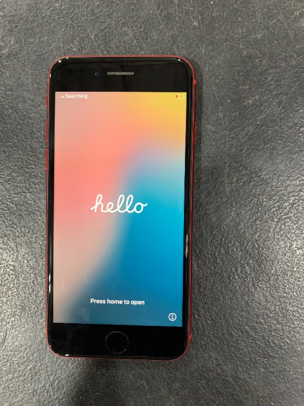 Photo 1 of Apple iPhone SE (2nd Generation), 64GB, Red - Unlocked (Renewed)