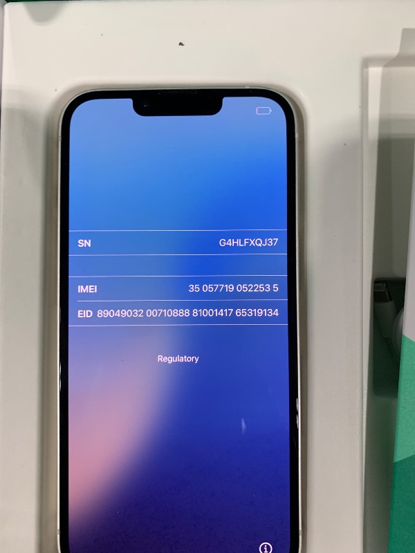 Photo 1 of Apple iPhone 14, 128GB, Starlight - Unlocked (Renewed Premium)