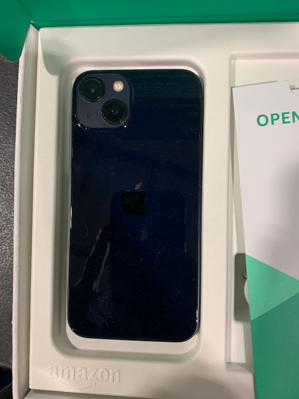 Photo 1 of Apple iPhone 13, 128GB, Midnight - Unlocked (Renewed Premium)