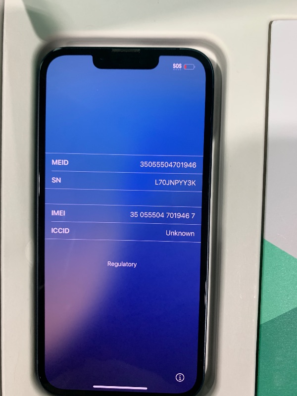 Photo 1 of Apple iPhone 13, 128GB, Midnight - Unlocked (Renewed Premium)