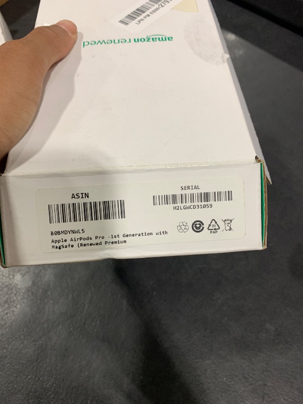 Photo 1 of Apple AirPods Pro -1st Generation with MagSafe (Renewed Premium)