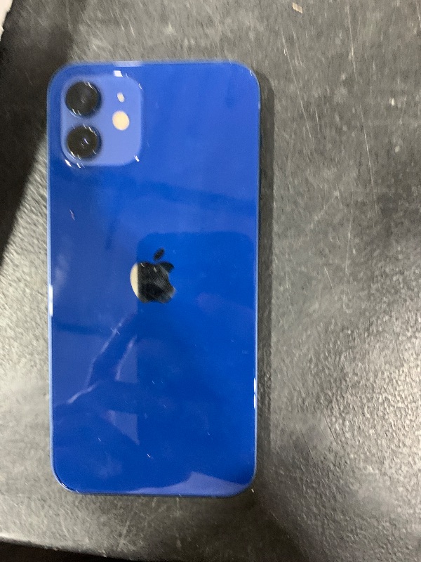 Photo 1 of Apple iPhone 12, 64GB, Blue - Unlocked (Renewed)
