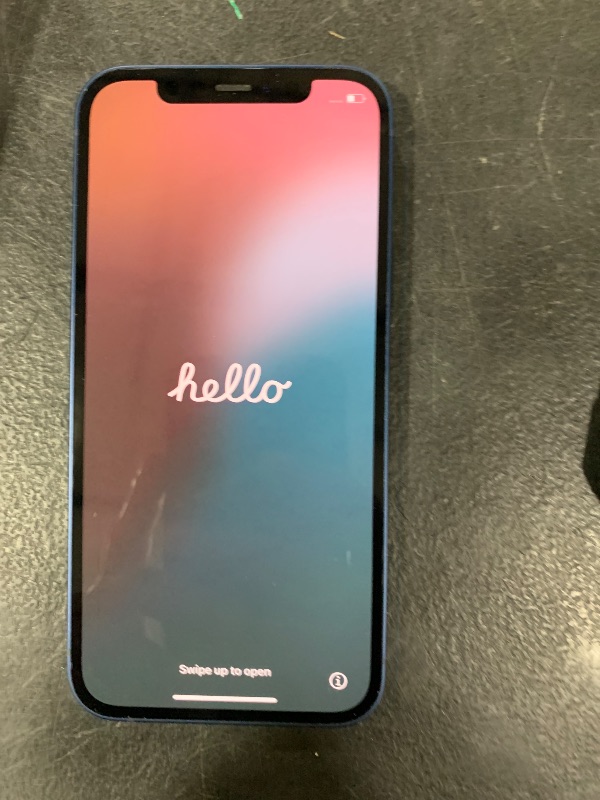 Photo 1 of Apple iPhone 12, 64GB, Blue - Unlocked (Renewed)