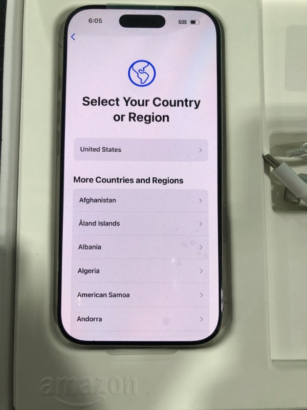 Photo 1 of Apple iPhone 16 Pro, US Version, 256GB, Natural Titanium - Unlocked (Renewed Premium)
