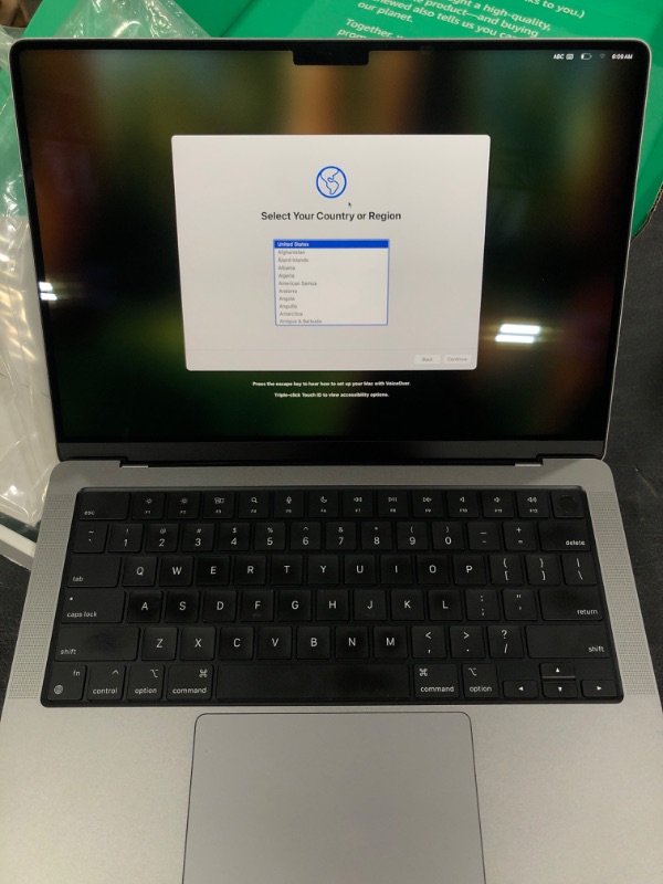 Photo 1 of Apple 2021 MacBook Pro M1 Pro chip (14-inch, 16GB RAM, 512GB SSD) - Space Gray (Renewed Premium)