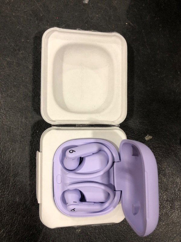 Photo 1 of Beats Powerbeats Pro 2 Wireless Bluetooth Earbuds - Noise Cancelling, Heart Rate Monitor, IPX4, Up to 45H Battery & Charging Case, Works with Apple & Android - Hyper Purple