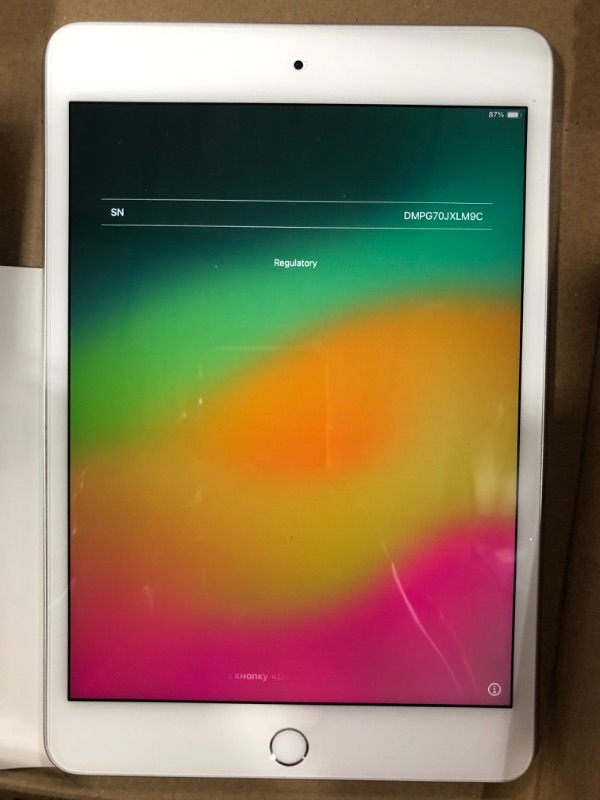 Photo 1 of Apple iPad mini 5th Generation, Wi-Fi, 256GB - Gold (Renewed)