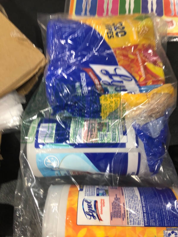 Photo 1 of LYSOL 89346CT Disinfecting Wipes, Crisp Linen Scent, 7 x 8, 80/Canister, 6 Canister/Carton
