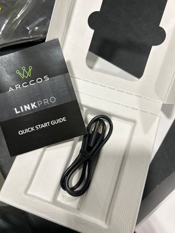Photo 1 of Arccos Link Pro Wearable: Automatically Track Your Golf Game Without Your Phone, Compatible with Arccos Smart Sensors & Arccos Smart Grips