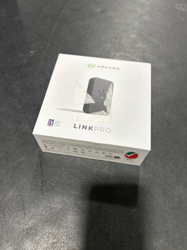 Photo 1 of Arccos Link Pro Wearable: Automatically Track Your Golf Game Without Your Phone, Compatible with Arccos Smart Sensors & Arccos Smart Grips