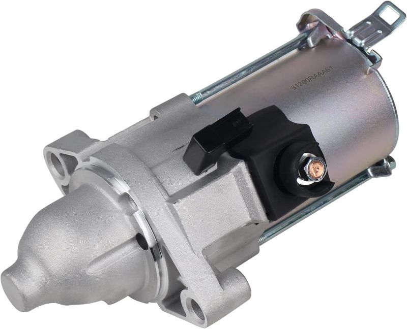 Photo 1 of KUSATEC 17960 New Starter Fit for Honda Civic 2006-2011, Accord 2006-2012, CR-V 2007-2011, Element 2007-2011;Acura TSX 2006-2014 2.0L 2.4L Engine, OE Replacement 31200RAAA61
