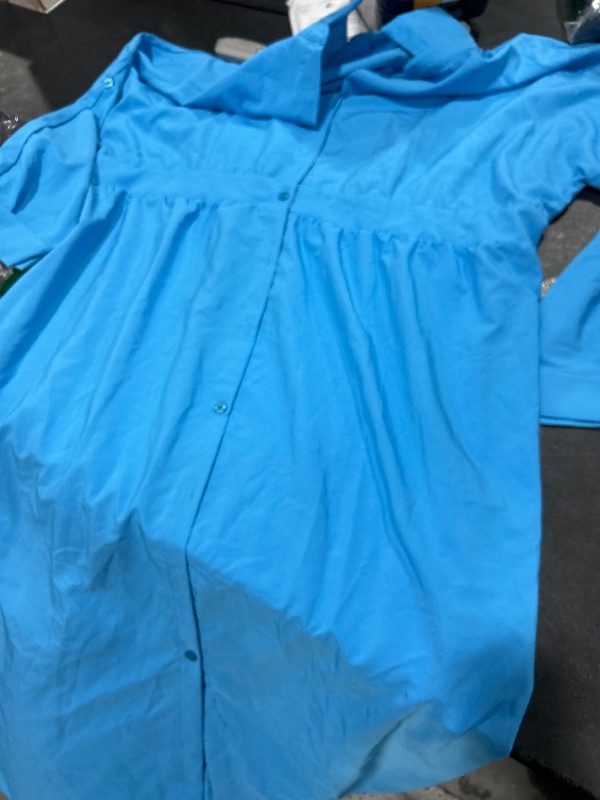 Photo 1 of WOMENS BLUE DRESS 4XL