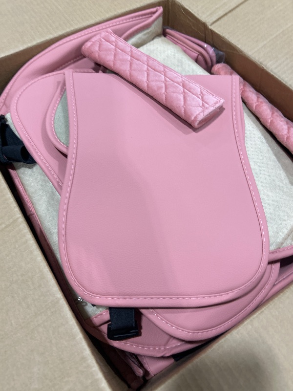 Photo 1 of PINK  CAR SEAT COVERS SET 