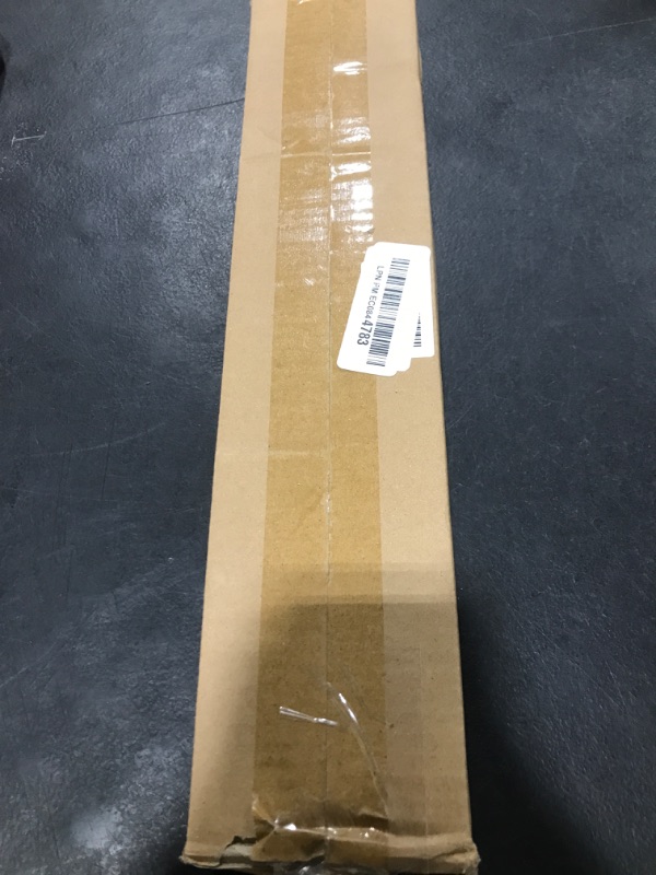 Photo 1 of SMODBRODRE Curtain Rods for Window 32 and 48, Black 5/8 inch Splicing Single Window Curtain Rod Set with Brackets