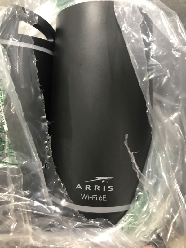 Photo 1 of ARRIS Surfboard mAX 6E W161 Tri-Band Mesh Wi-Fi 6E System | AXE6600 Wi-Fi Speeds up to 6.6 Gbps| 6 GHz Band | Coverage up to 5,500 sq ft | 4.8 Gbps Backhaul | 2 Routers | 2.5 Gbps Ethernet Port