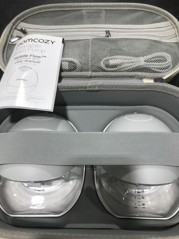 Photo 1 of Momcozy Breast Pump Hands Free Upgraded Mobile Flow | M9, App Discreet Control with Personalized Multi-Modes & 15 Levels, Wearable Breast Pump 24mm