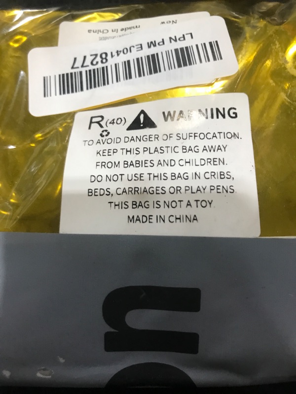 Photo 1 of TONIFUL 40 Inch Large Gold Letter R Balloons, Foil Mylar Big Balloons for Birthday Party Anniversary Supplies Decorations