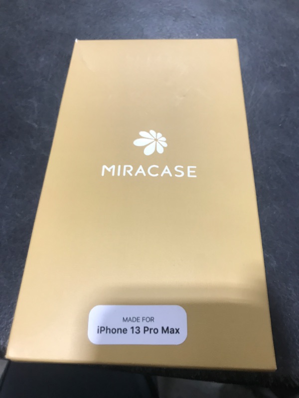 Photo 1 of Miracase Glass Case for iPhone 13 Pro Max 6.7 inch, Upgrade Full-Body Clear Bumper Case with Built-in 9H Tempered Glass Screen Protector for iPhone 13 Pro Max, Claret Red