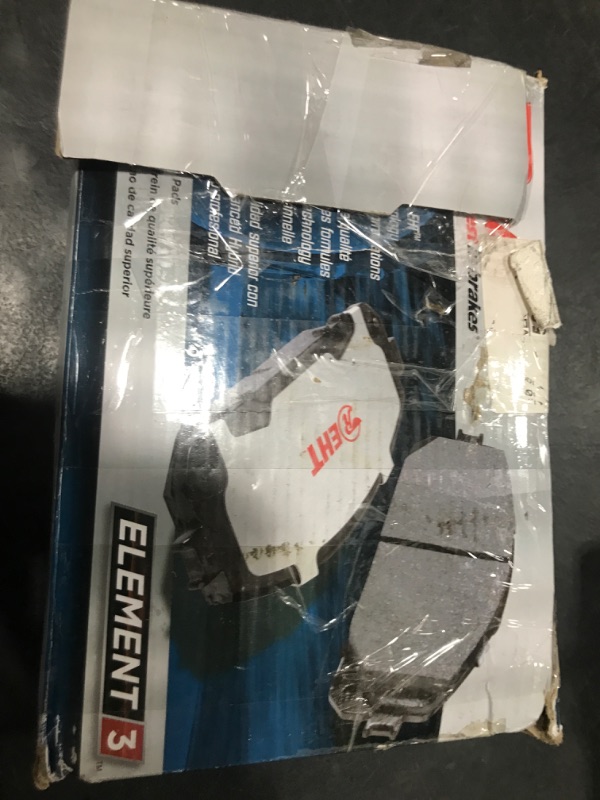 Photo 1 of Raybestos Element3 EHT™ Automotive Replacement Rear Brake Pad Set for Selected Dodge, Jeep Model Years (EHT1274H)
