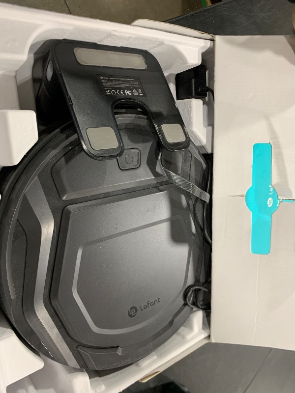Photo 1 of Lefant M210 Pro Robot Vacuum, Slim & Quiet, 3 Adjustable Suction Levels, 120 Min Runtime, Freemove 3.0, WiFi/App/Alexa, 6 Modes for Pet Hair, Hard Floors & Low Carpets, Self-Charging, Gray
