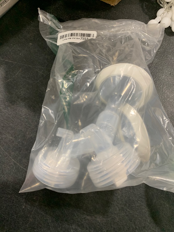 Photo 1 of PumpMom-us 17mm Oval Flanges with Soft Rim Compatible with Spectra S2 S1 9 Plus Breastpumps Accessories, Replacement Breast Shield and Duckbill Valves for Spectra Pump Parts and Flange