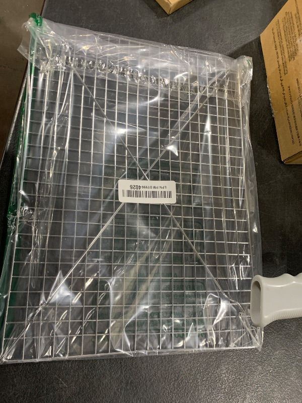 Photo 1 of Fox Run Rectangular Cooling Rack, Iron/Chrome, 10-Inch x 14-Inch