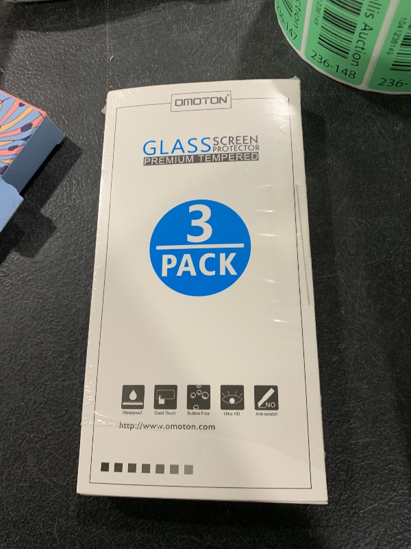 Photo 1 of OMOTON 3+2 Pack for Google Pixel 8a Screen Protector, 3 Pack Tempered Glass Screen Protector with 2 Pack Camera Lens Protector for Pixel 8A 2024 Released 6.1 inches, Case Friendly/9H Hardness