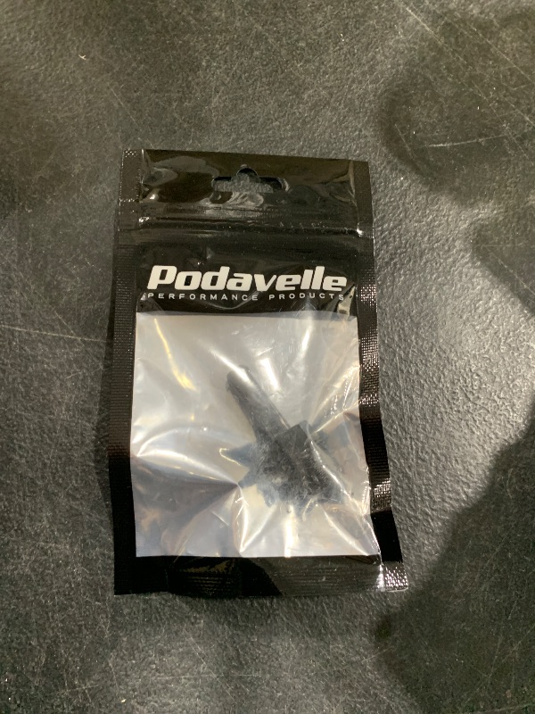 Photo 1 of Podavelle 1/8 NPT Male to 1/4" Hose Barb Fitting Adapter Nipple Straight Aluminum Black