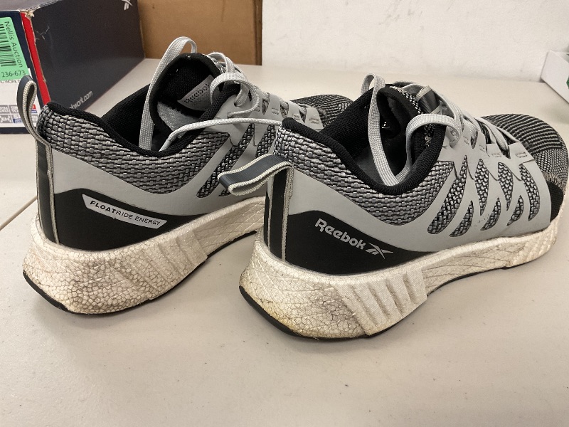 Photo 1 of Reebok Work Men's RB4312 Fusion Flexweave Safety Composite Toe Athletic Work Shoe Grey and White, 9