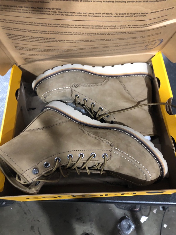 Photo 1 of Carhartt Women's 6" Moc Toe Wedge Boot Ankle, Coyote, 8.5