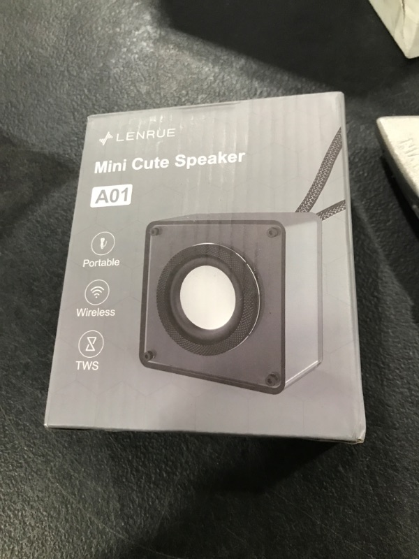 Photo 1 of LENRUE Mini Bluetooth Speaker,Wireless Portable Speakers,5W Small Speaker with Clear Sound,Support TWS/TF Card,Lanyard Design for Hiking, Biking, Trip,Gift for Men/Women/Boys/Girls