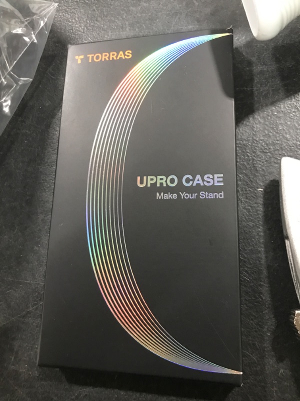 Photo 1 of TORRAS Ostand ShieldMate for iPhone 15 Pro Case with Air-Filled Bumper, Shock-Absorbent Mil-Grade Drop Protection, Compatible with MagSafe, Build-in Stand & Ring Holder Case for iPhone 15 Pro Black