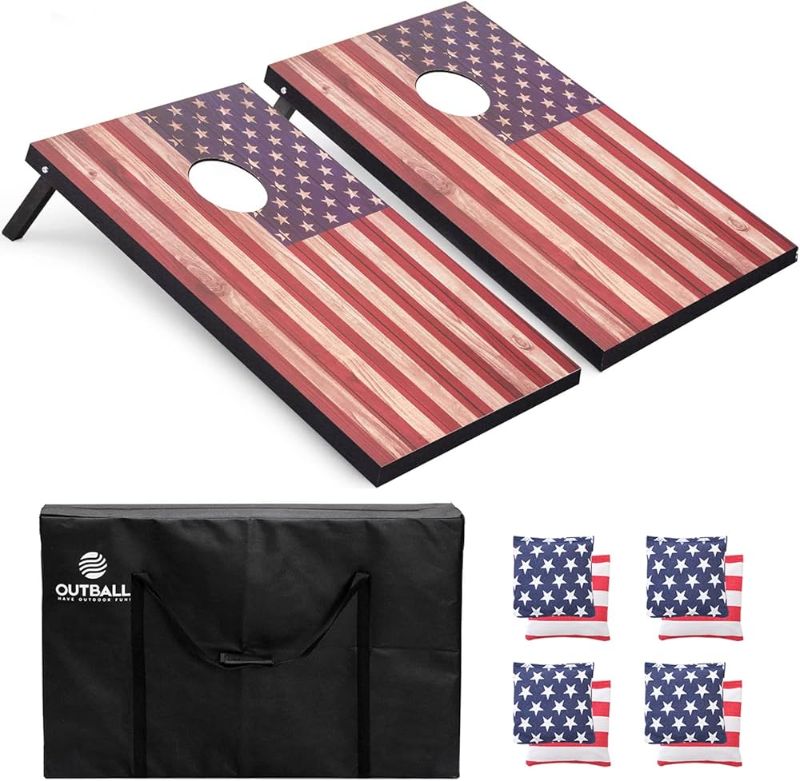 Photo 1 of Luueen 4x2 ft Cornhole Boards Set