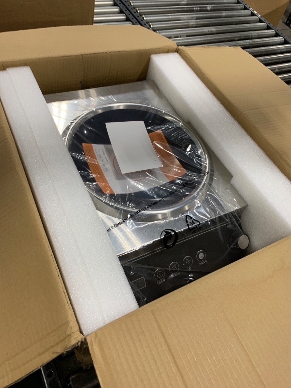 Photo 1 of VBGK Commercial Induction Cooktop 5000W Professional 220V Hot Plate With LCD Touch Knob Control, 4 Hours Timer