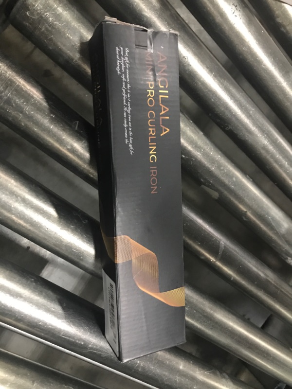 Photo 1 of ANGILALA Travel Curling Iron with Storage Bag