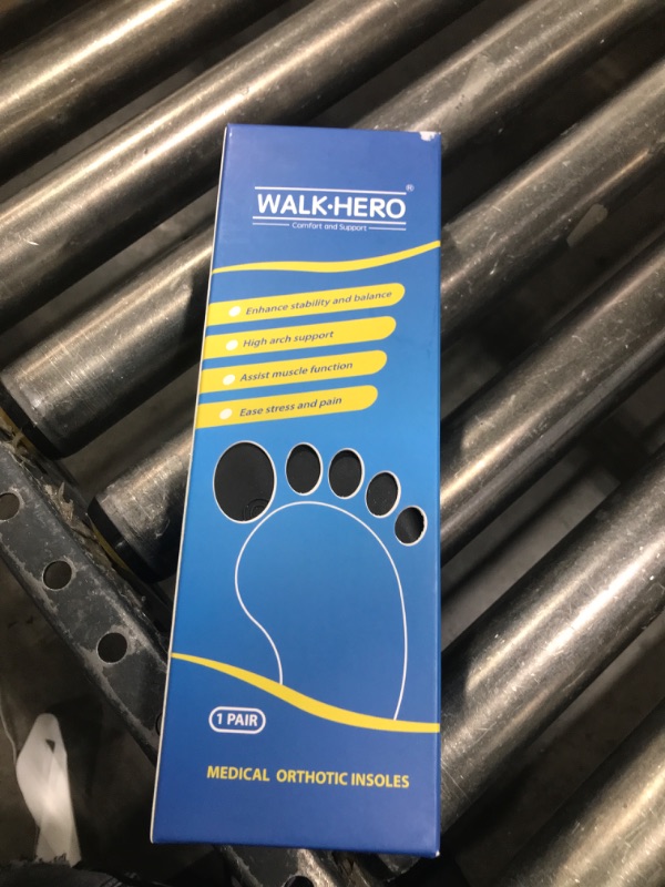 Photo 1 of Plantar Fasciitis Insoles for Men Women - Orthotics Inserts, Shoe Insoles Arch Support Flat Feet Inserts Work Boot Insoles for Standing All Day (Mens 7-7 1/2 | Womens 9-9 1/2)