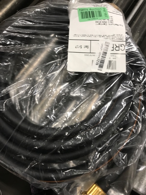 Photo 1 of Giraffe  Leader Hose 5/8" x 15ft, Custom Length, NO Kink, Flexible, Leakproof Water Hose with Male to Female Fittings, 600 Burst PSI