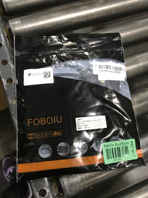 Photo 1 of Foboiu Display Port to VGA Cable 3FT, Displayport DP to VGA Adapter Cord Converter Male to Male for Computer, Monitor, TV, Projector (Not Bidirectional,Not Compatible with HDMI or USB)