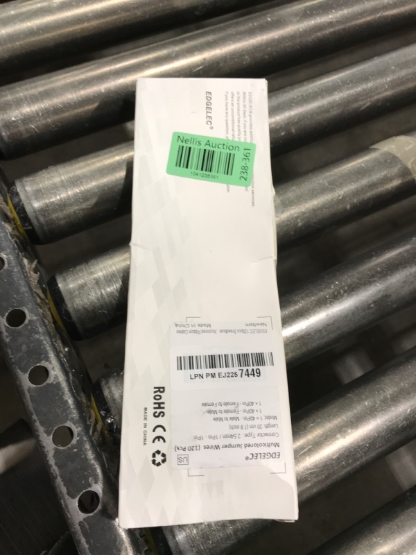 Photo 1 of EDGELEC 120pcs Breadboard Jumper Wires 10cm 15cm 20cm 30cm 40cm 50 cm 100cm Wire Length Optional Dupont Cable Assorted Kit Male to Female Male to Male Female to Female Multicolored Ribbon Cables