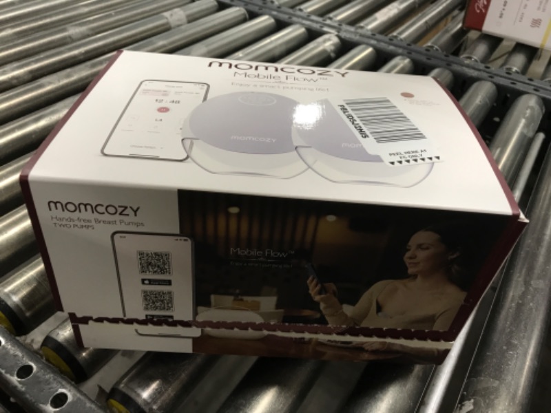 Photo 1 of Momcozy Breast Pump Hands Free Upgraded Mobile Flow | M9, App Discreet Control with Personalized Multi-Modes & 15 Levels, Wearable Breast Pump 24mm, 2 Pack Cozy Red