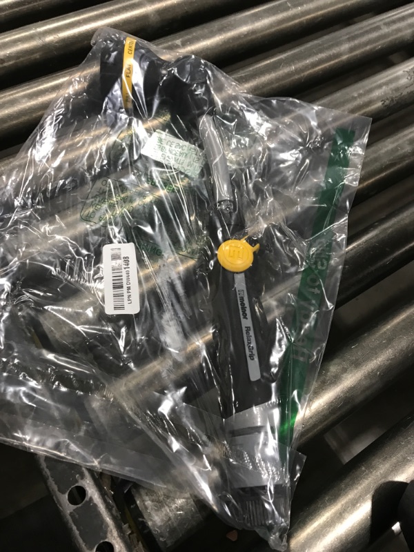 Photo 1 of Melnor 65173AMZ RelaxGrip 8 Pattern 16" Pivoting Wand Bundle, Metal, Black, Yellow