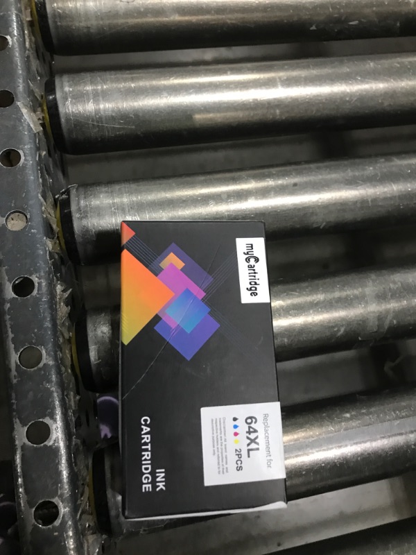 Photo 1 of 64XL Black/Color Ink Cartridges Combo Pack Remanufactured Replacement for HP Ink 64 64XL Ink for HP Envy Photo 7855 7858 7800 7100 7120 7155 7158 6252 6255 Tango Series Printer (High-Yield, 2-Pack)