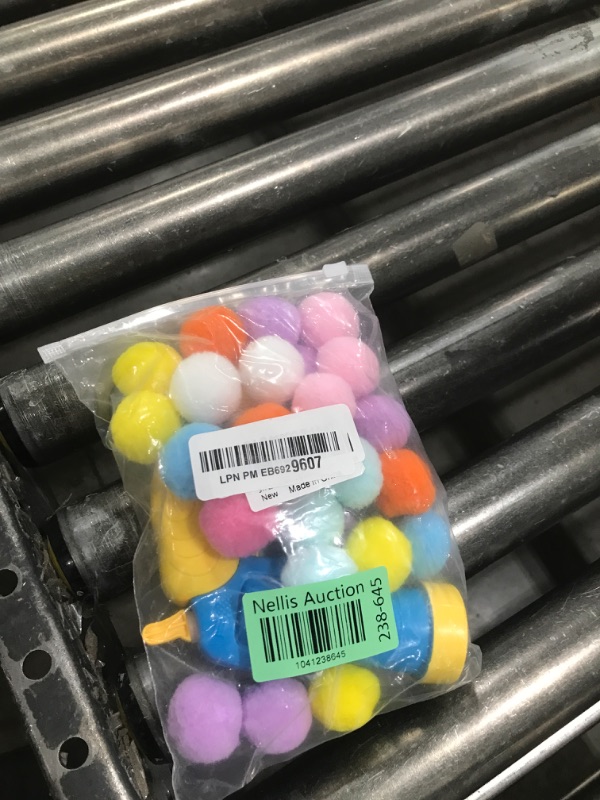 Photo 1 of MeoHui 31Pcs Cat Ball Toy Launcher Gun,Cat Balls Fetch Toy,30Pcs Plush Fuzzy Balls Launcher Cat Toy for Cats with 1 Gun,Funny Interactive Cat Toys for Bored Indoor Adult Cats,Cute Kitten Kitty Toys