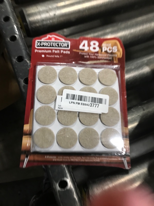 Photo 1 of Best Felt Furniture Pads X-PROTECTOR - 48 Premium Chair Felt Pads Floor Protector for Furniture Feet Wood Hardwood Floors - Protect Your Hard Floors! (Beige)