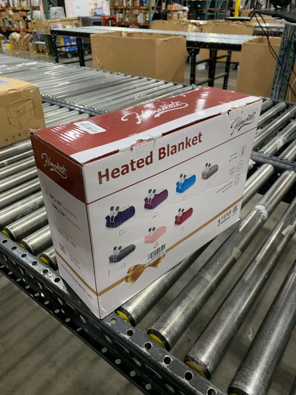 Photo 1 of Homemate Electric Heated Blanket Queen - 84"x90" Heating Blanket Queen Size 