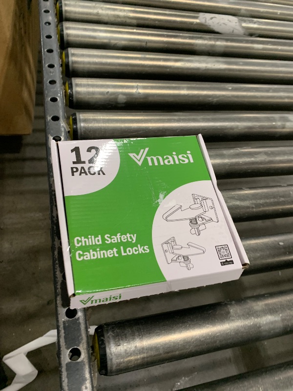 Photo 1 of 12 Pack Cabinet Locks Child Safety Latches - Vmaisi Baby Proofing Cabinets Drawer Lock