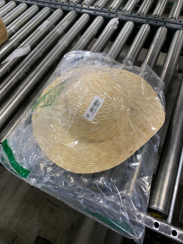 Photo 1 of Nicky Bigs Novelties Adult Straw Tricorn Hat Adjustable Colonial