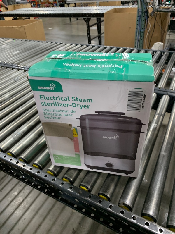 Photo 1 of GROWNSY Bottle Sterilizer and Dryer, Electric Steam Baby Bottle Sterilizer